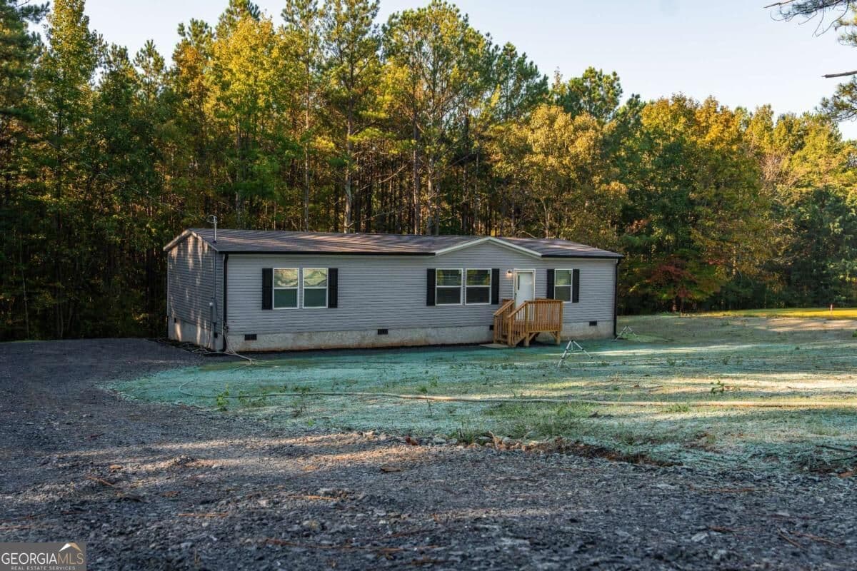 3 bedroom, 2 bathroom, 1,475 sq ft manufactured home,single family residence for sale at 55 Gordon Road, Taylorsville, GA 30178