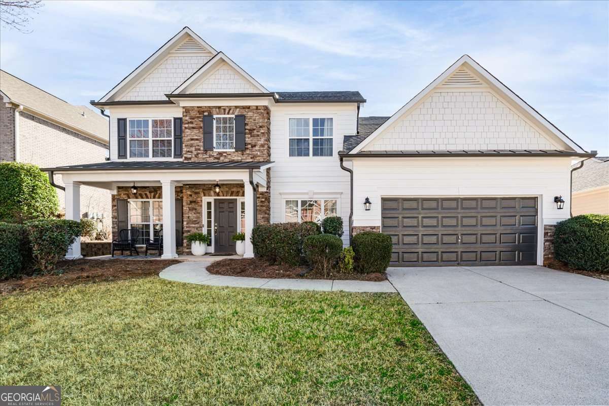 5 bedroom, 3.5 bathroom, 3,903 sq ft single family residence sold at 3125 Crooked Stick Drive, Cumming, GA 30041