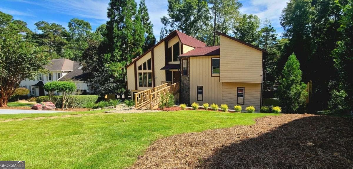 5 bedroom, 3 bathroom, 3,488 sq ft single family residence sold at 2696 Long Lake Terrace, Roswell, GA 30075