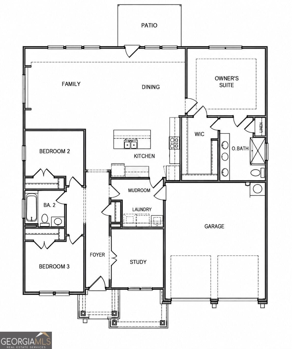 3 bedroom, 2 bathroom, 1,742 sq ft single family residence for sale at 1850 W Mcintosh Road, Griffin, GA 30223 — photo 2