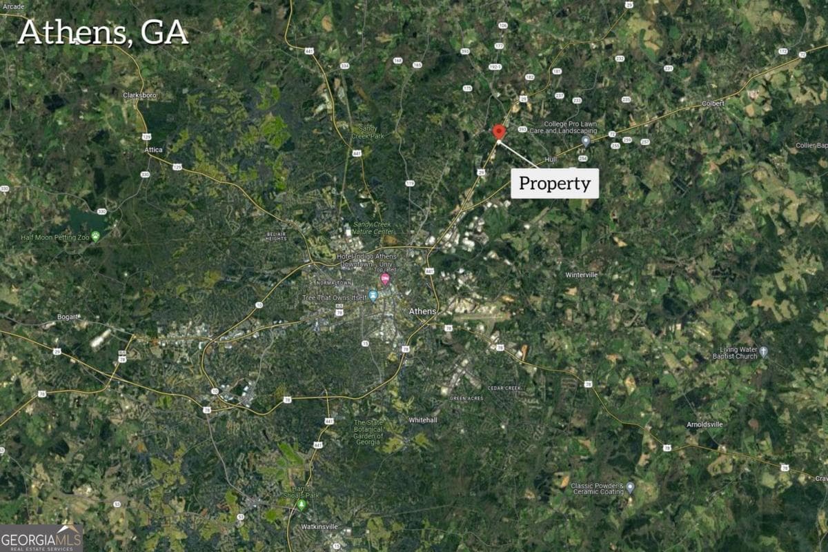 unimproved land for sale at 540 & 542 Harve Mathis Road, Athens, GA 30601 — photo 2