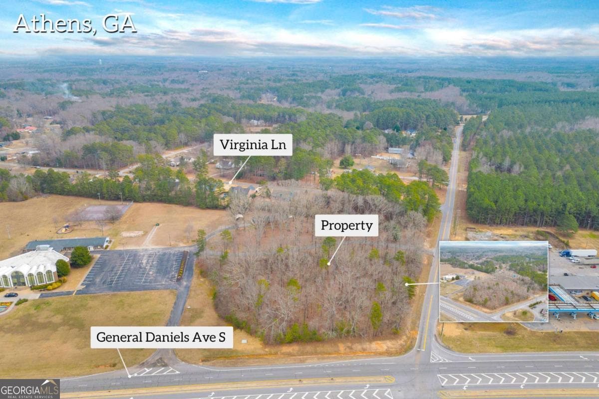 unimproved land for sale at 540 & 542 Harve Mathis Road, Athens, GA 30601 — photo 3