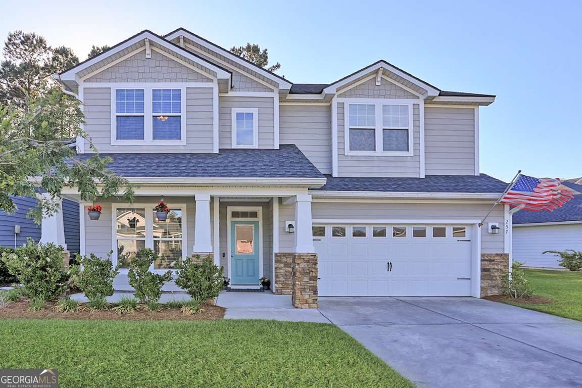 5 bedroom, 5 bathroom, 3,612 sq ft single family residence for sale at 257 McQueen Drive, Pooler, GA 31322