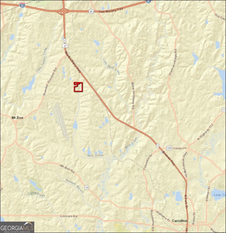 unimproved land for sale at 212 W Mandeville Road, Carrollton, GA 30117 — photo 3
