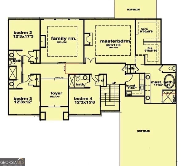 4 bedroom, 4.5 bathroom, 3,700 sq ft single family residence for sale at 7504 Rivertown Road, Fairburn, GA 30213 — photo 2