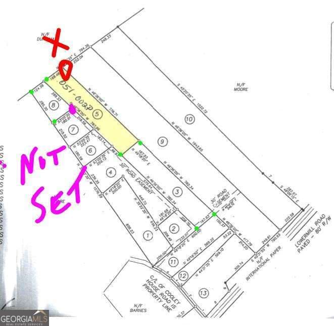 residential lot for sale at 0 Lower Mill Road, Crawfordville, GA 30631 — photo 1 of 3