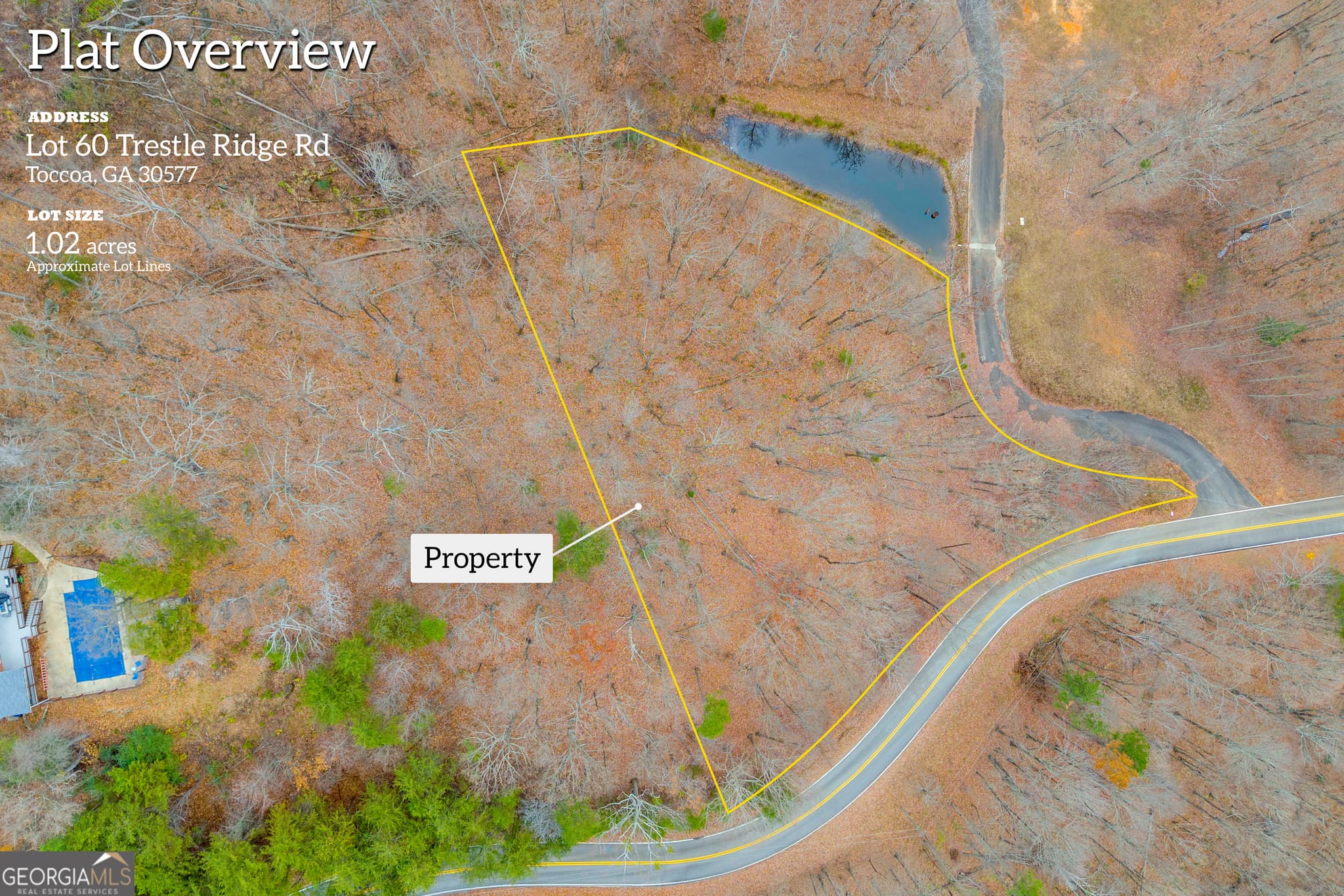 residential lot for sale at 0 Trestle Ridge Road, Toccoa, GA 30577 — photo 2