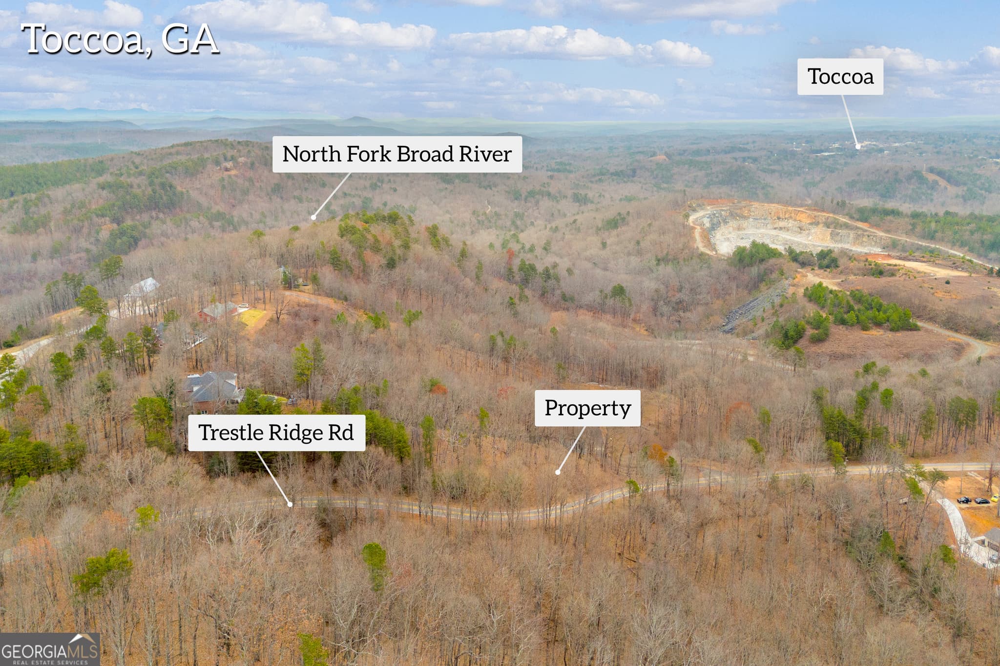 residential lot for sale at 0 Trestle Ridge Road, Toccoa, GA 30577 — photo 4