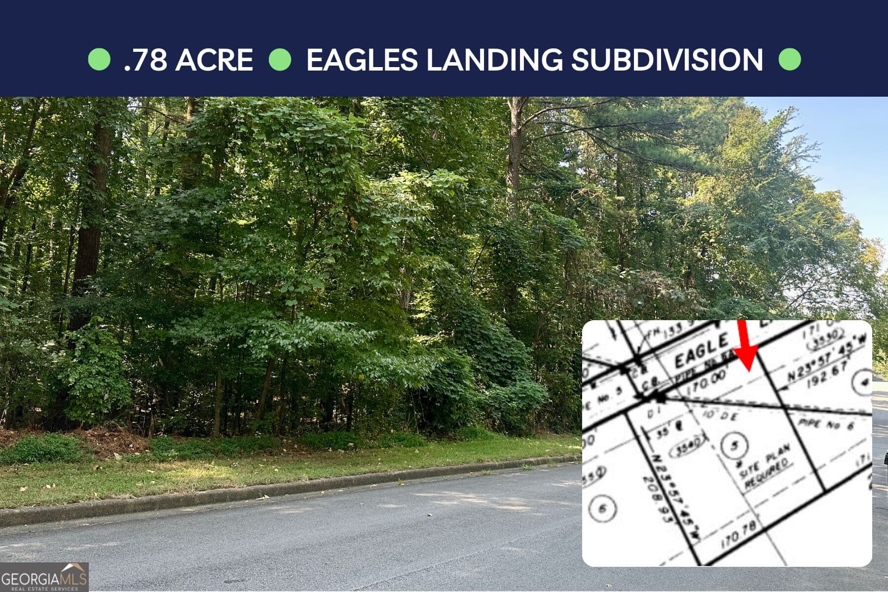residential lot for sale at 3540 Eagle Landing Drive, Snellville, GA 30039 — photo 1 of 3