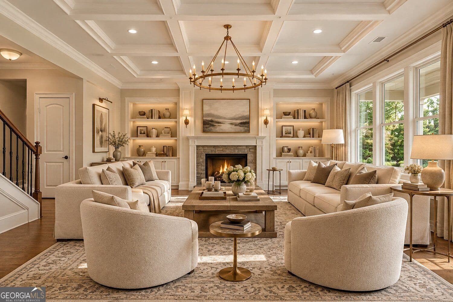 5 bedroom, 4 bathroom, 4,261 sq ft single family residence for sale at 3795 Gardenside Court, Alpharetta, GA 30004 — photo 2