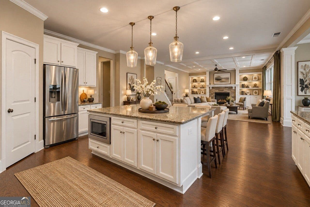 5 bedroom, 4 bathroom, 4,261 sq ft single family residence for sale at 3795 Gardenside Court, Alpharetta, GA 30004 — photo 4