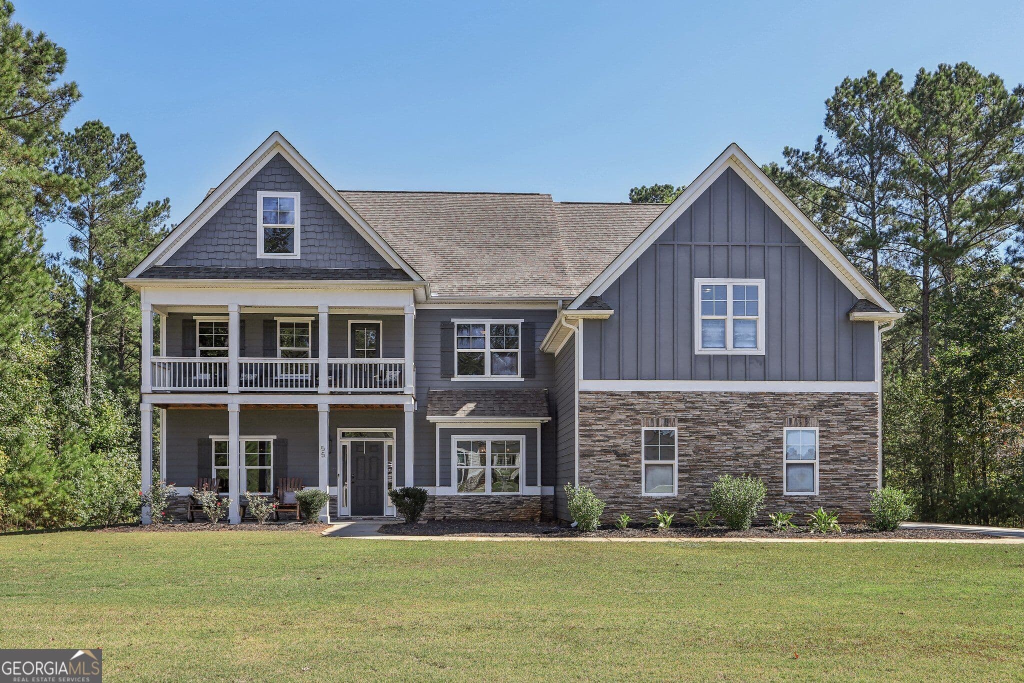 5 bedroom, 5 bathroom, 5,576 sq ft single family residence for sale at 55 Fox Hall Crossing, Senoia, GA 30276
