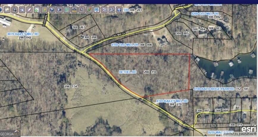 unimproved land for sale at 0 Bailey Mill Road, Gainesville, GA 30506 — photo 4