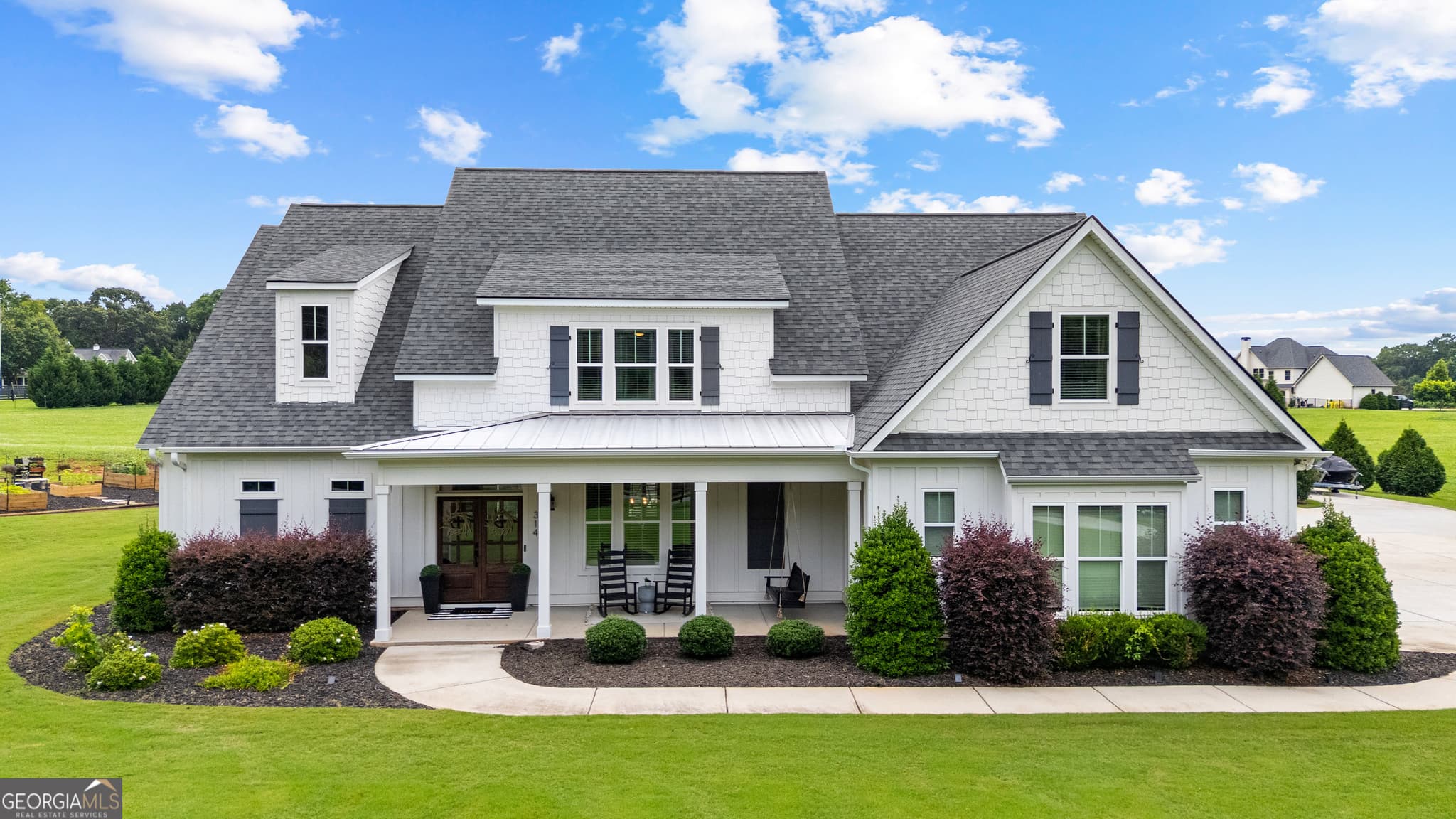 5 bedroom, 4.5 bathroom, 3,923 sq ft single family residence sold at 314 Bankstown Road, Brooks, GA 30205