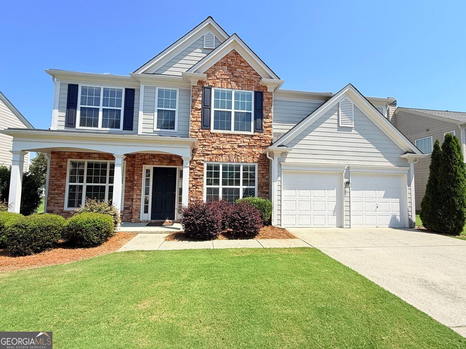 4 bedroom, 2.5 bathroom, 2,288 sq ft single family residence for sale at 8080 Friarbridge Drive, Suwanee, GA 30024 — photo 1 of 87