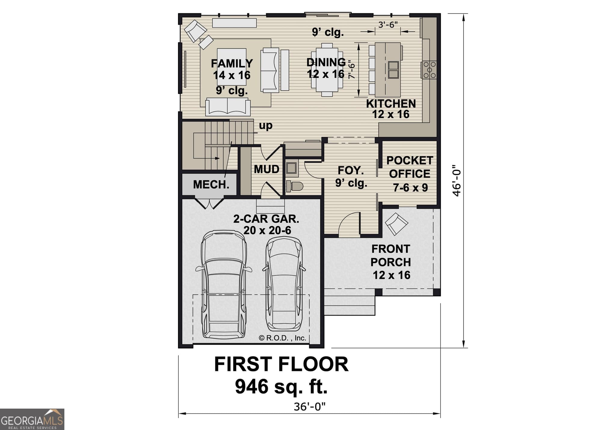 3 bedroom, 2.5 bathroom, 1,871 sq ft single family residence for sale at 101 White Oak Court, Carrollton, GA 30116 — photo 9