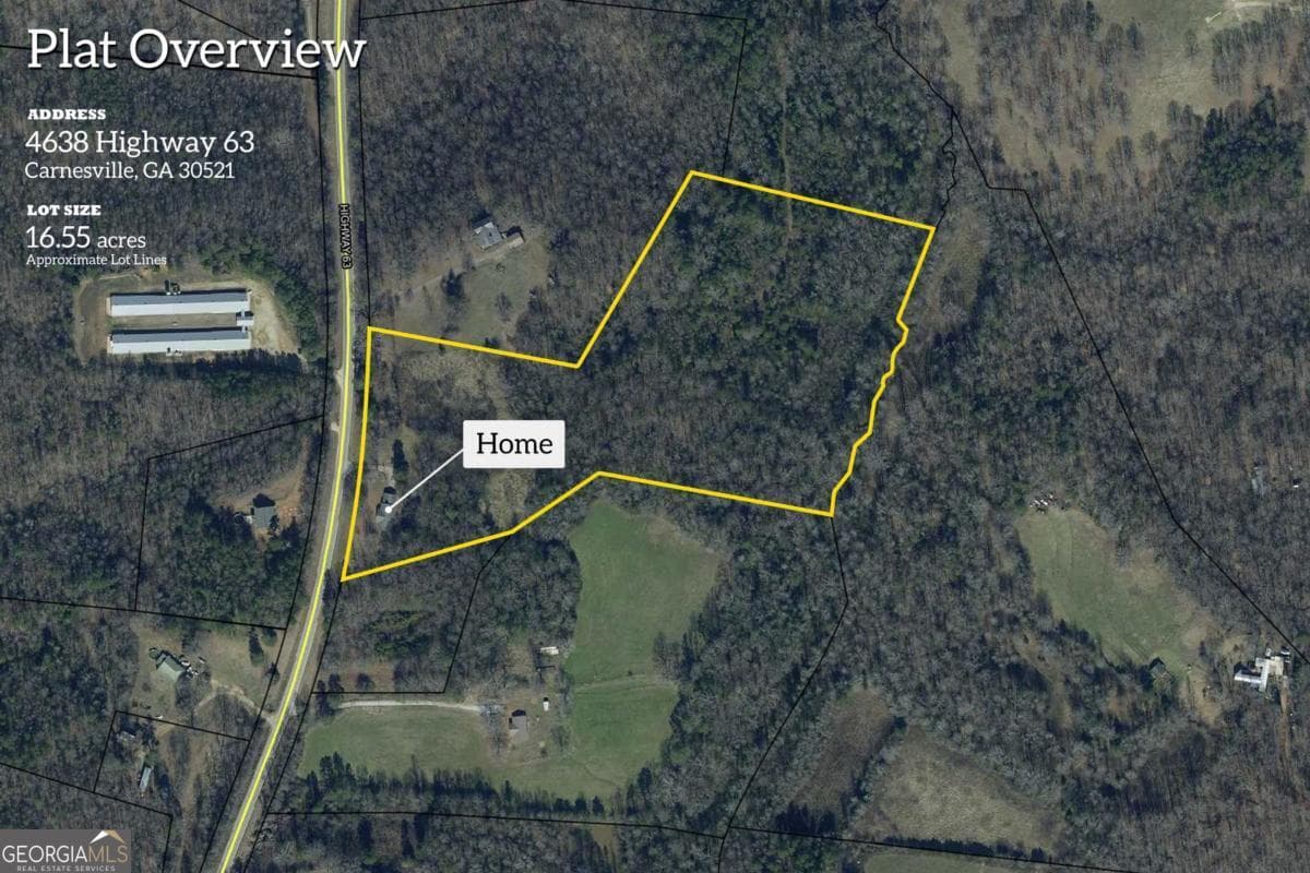 3 bedroom, 1 bathroom, 1,764 sq ft single family residence for sale at 4638 Highway 63, Carnesville, GA 30521 — photo 3