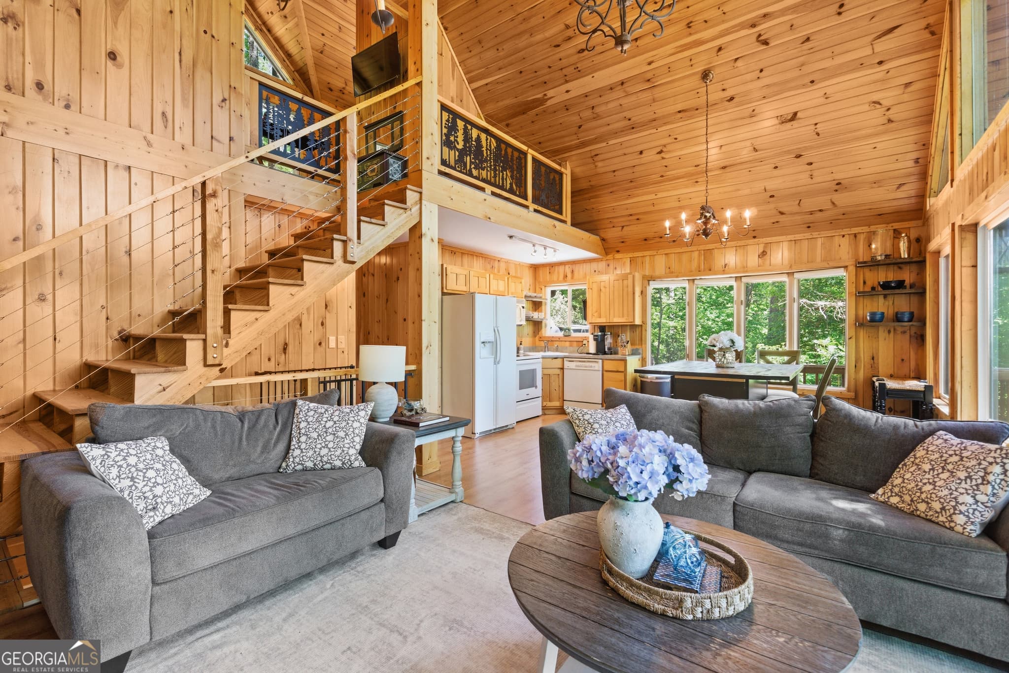 4 bedroom, 3 bathroom, 1,768 sq ft cabin,single family residence for sale at 3250 Brandon Mill Road, Lakemont, GA 30552 — photo 8