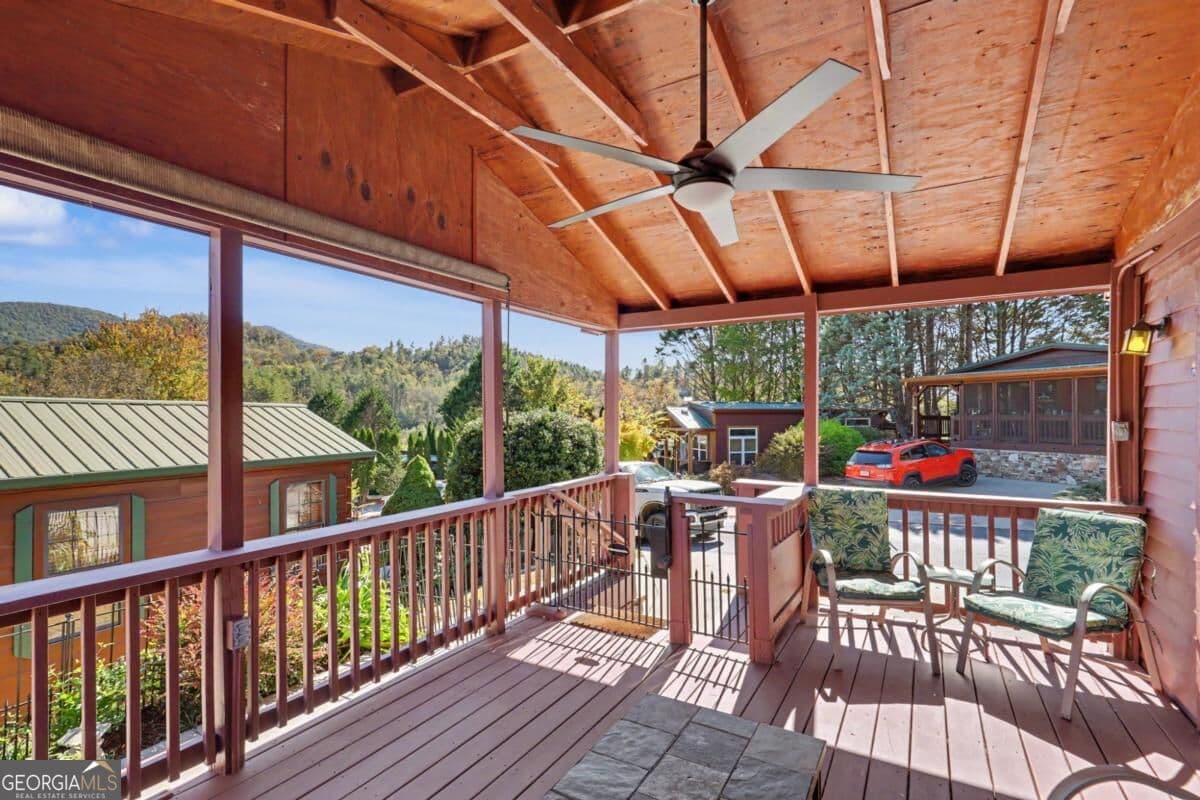1 bedroom, 1 bathroom, 408 sq ft cabin,single family residence for sale at 83 Falls View Drive, Dillard, GA 30537 — photo 3