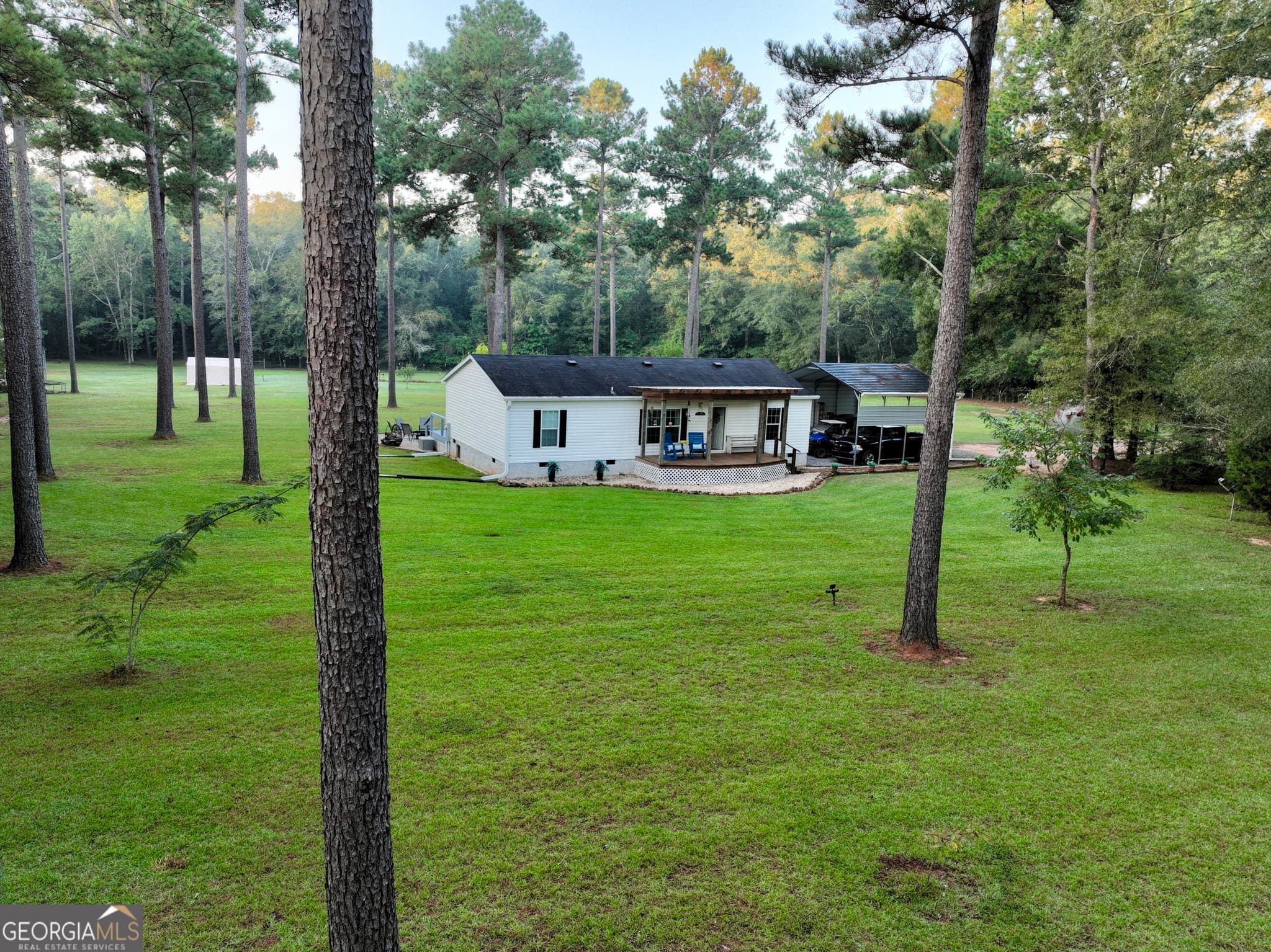 3 bedroom, 2 bathroom, 1,340 sq ft manufactured home,single family residence sold at 2606 GA Hwy 27, Leslie, GA 31764
