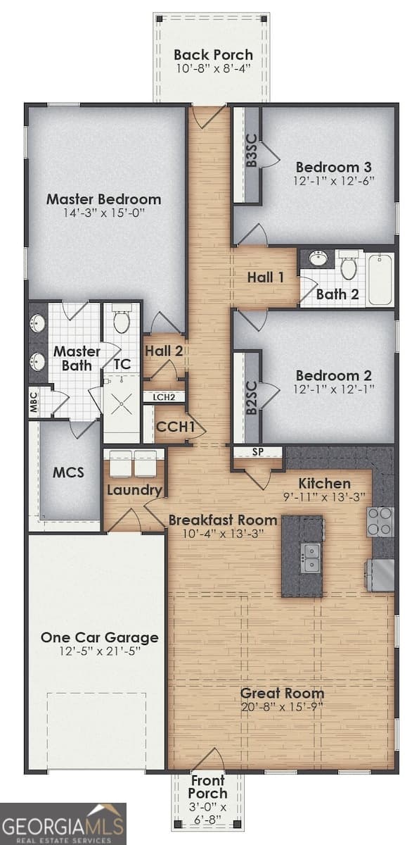 3 bedroom, 2 bathroom, 1,818 sq ft single family residence for sale at 141 Chinaberry Street, Pine Mountain, GA 31822 — photo 2