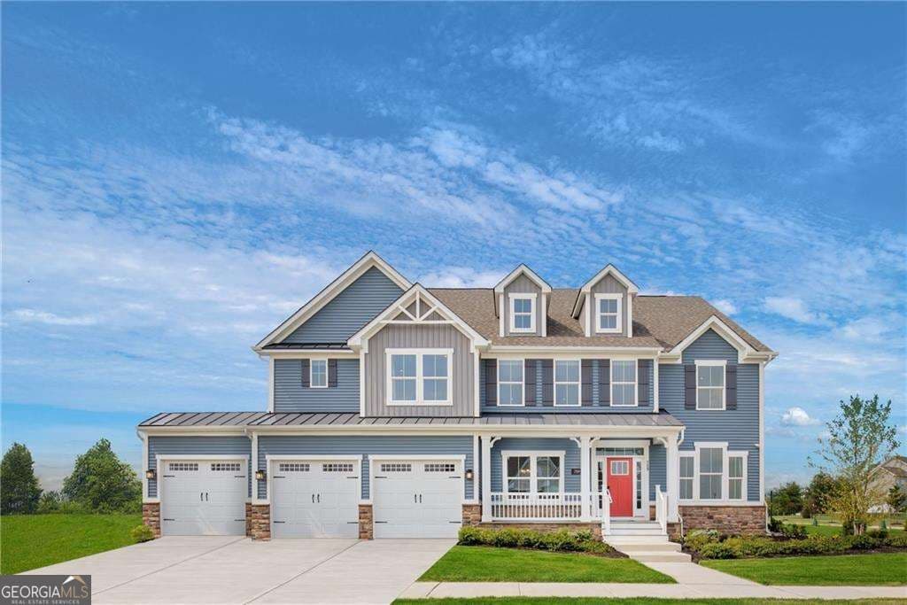 5 bedroom, 4 bathroom, 4,165 sq ft single family residence for sale at 210 Eagles Crest Drive, Commerce, GA 30529 — photo 1 of 16