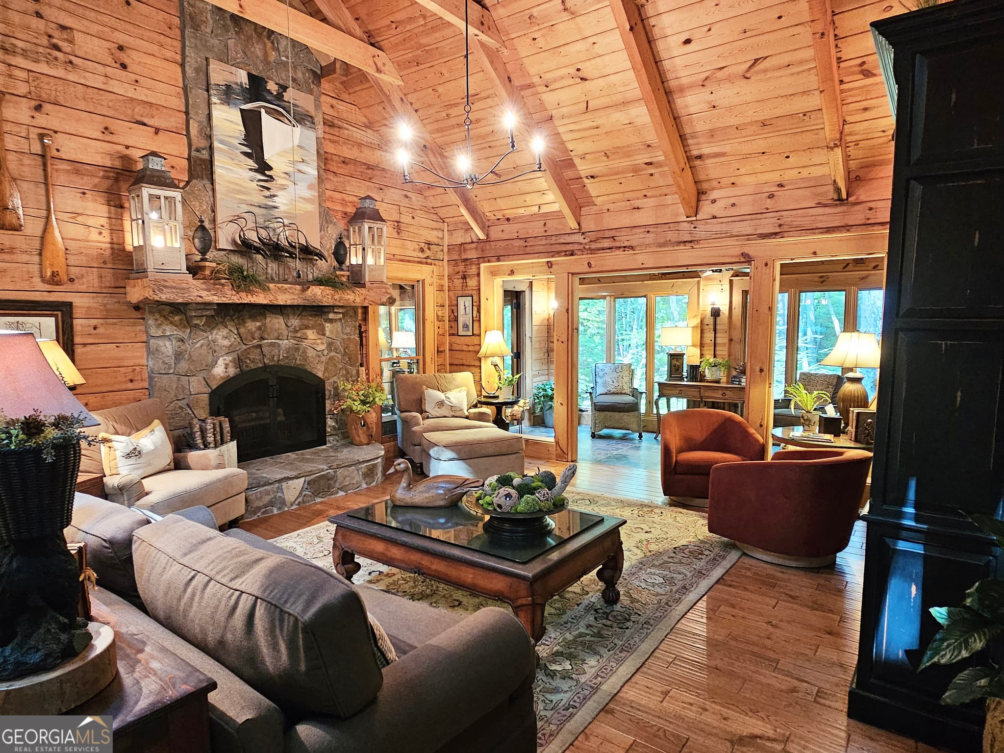 4 bedroom, 4 bathroom, 4,347 sq ft cabin,single family residence for sale at 456 Bull Frog Lane, Clayton, GA 30525 — photo 7