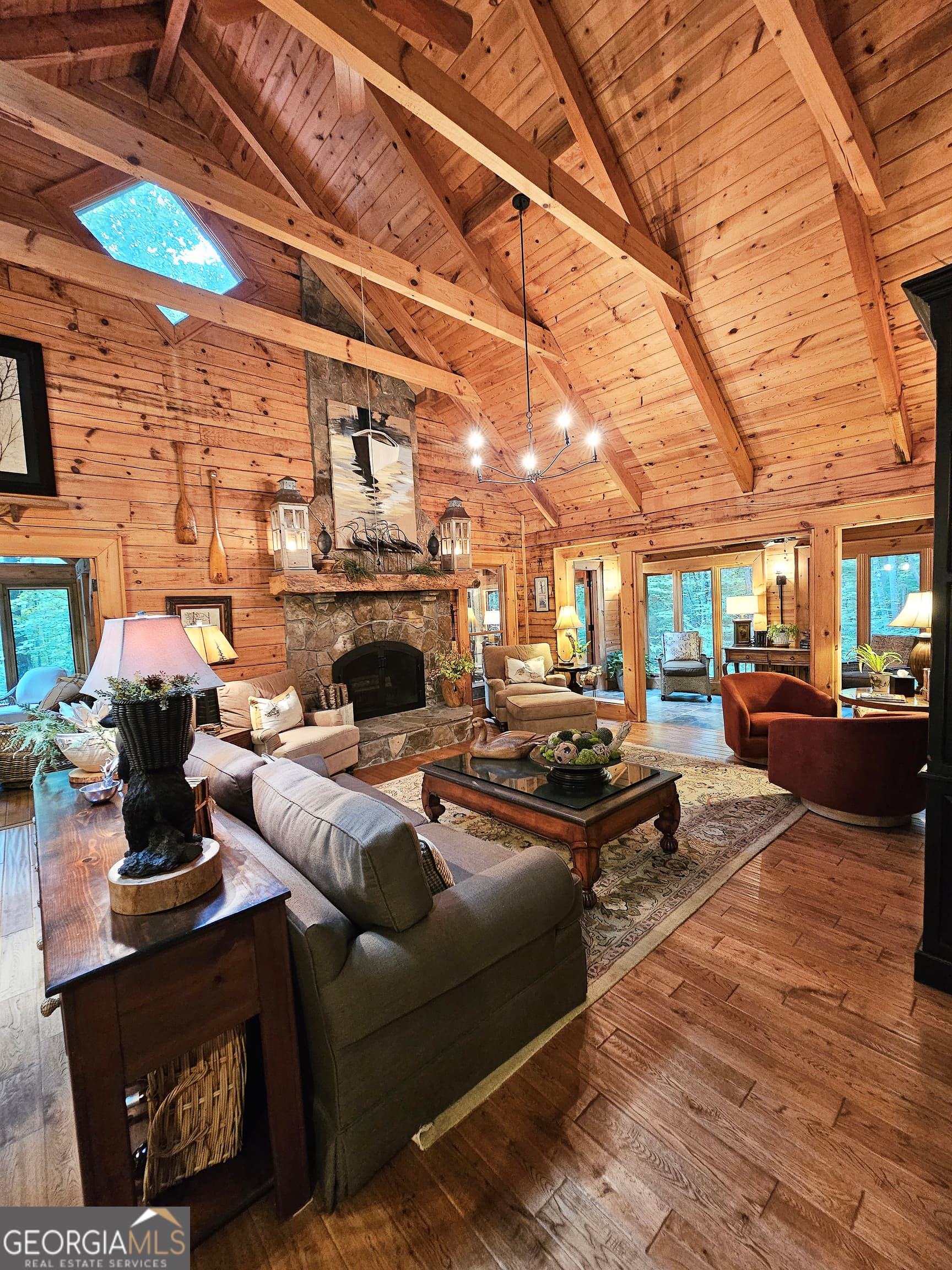 4 bedroom, 4 bathroom, 4,347 sq ft cabin,single family residence for sale at 456 Bull Frog Lane, Clayton, GA 30525 — photo 8