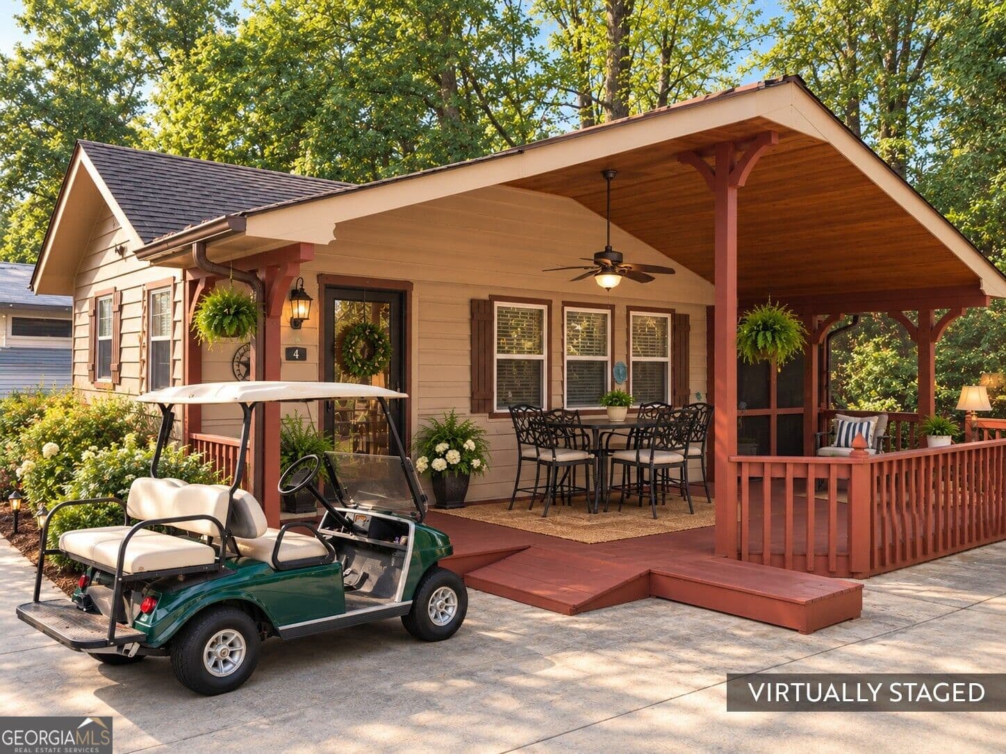 1 bedroom, 1 bathroom, 436 sq ft cabin,single family residence for sale at 87 Maple Wood Lane, Cleveland, GA 30528 — photo 3