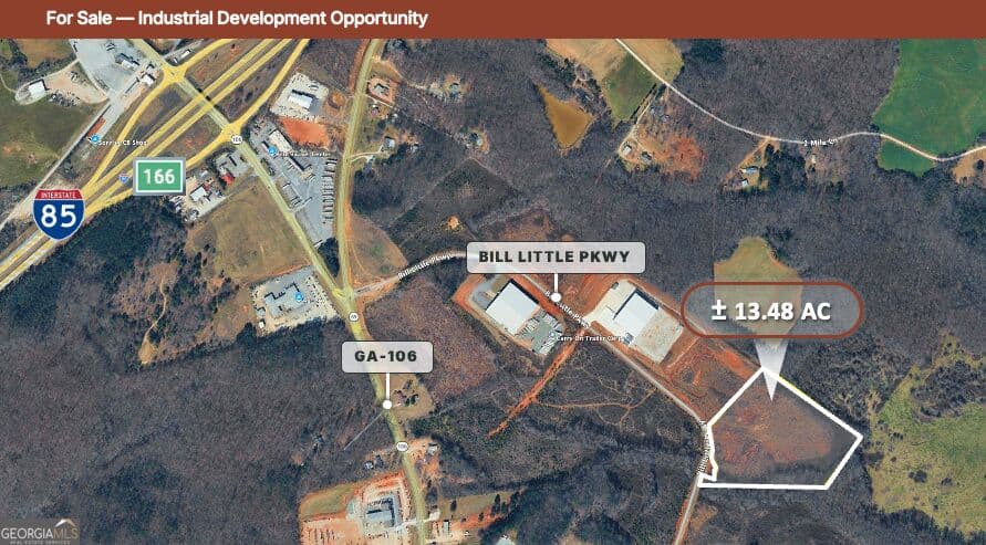 commercial for sale at 0 Bill Little Parkway, Carnesville, GA 30521