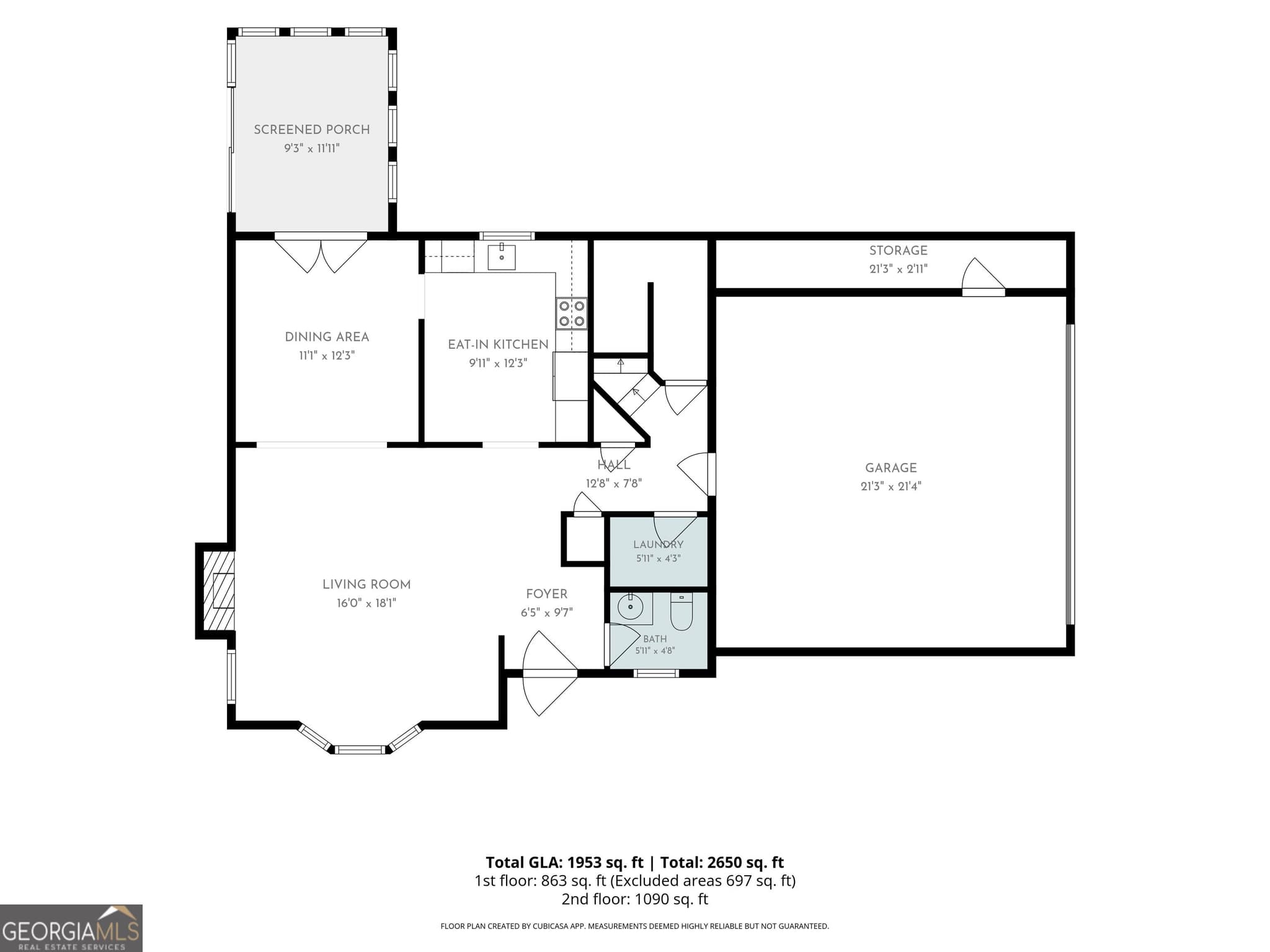 4 bedroom, 2.5 bathroom, 2,058 sq ft single family residence for sale at 1359 Fischer Road, Sharpsburg, GA 30277 — photo 4