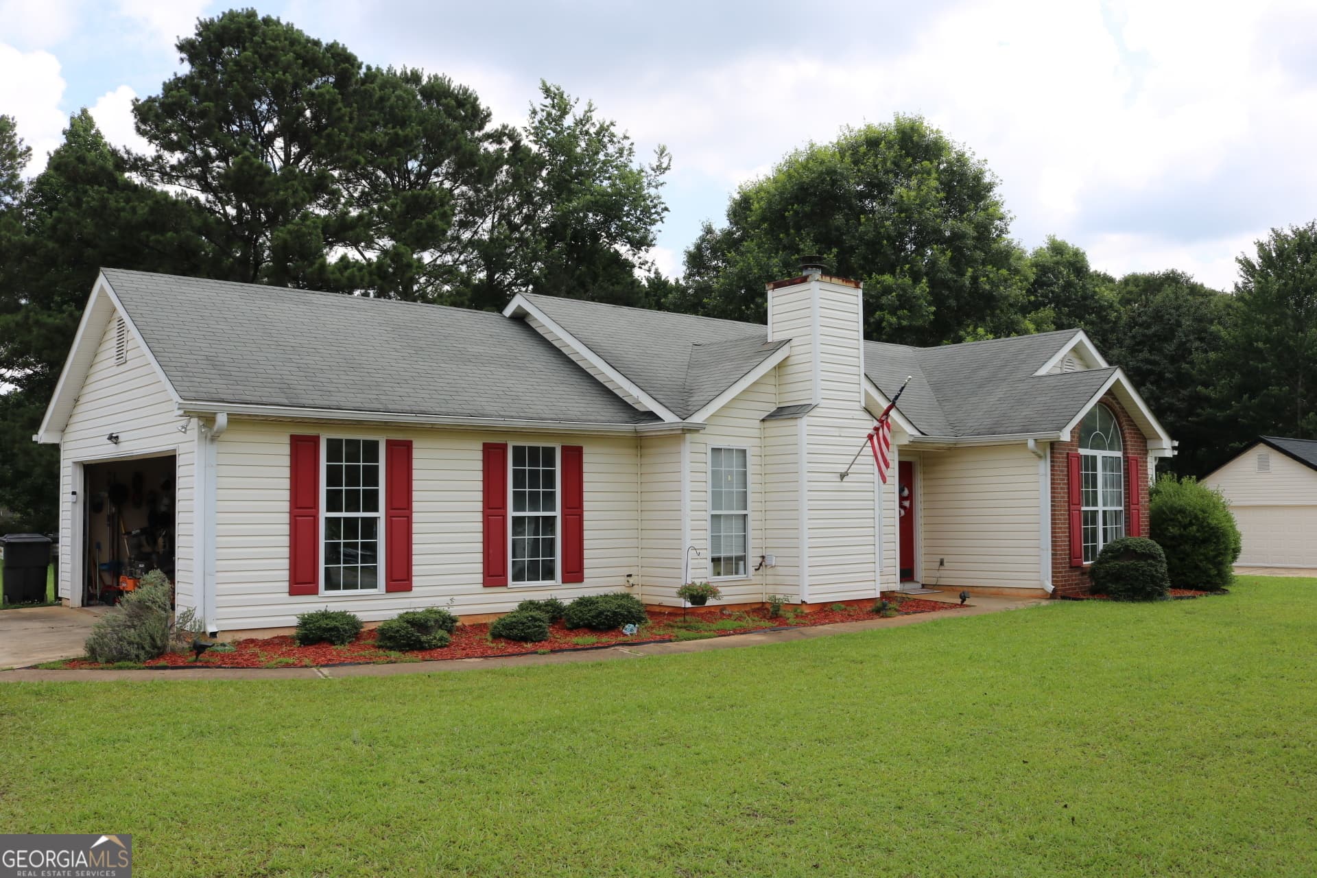 3 bedroom, 2 bathroom, 1,016 sq ft single family residence sold at 45 Hedgerose Drive, Newnan, GA 30265