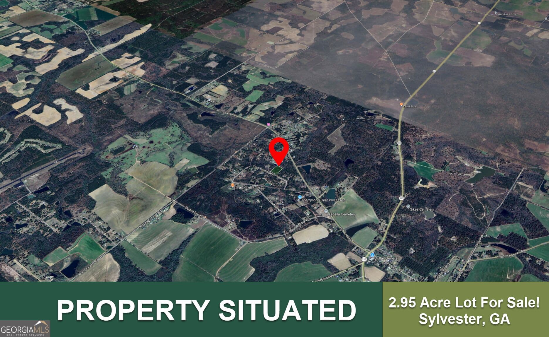 residential lot for sale at 0 San Barnard Arcade, Sylvester, GA 31791 — photo 3