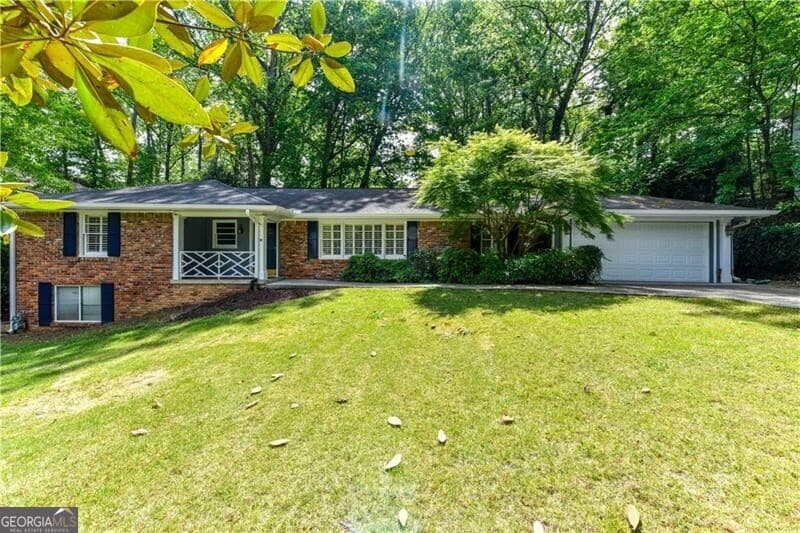 3 bedroom, 2 bathroom, 2,857 sq ft single family residence sold at 6651 Castleton Drive, Atlanta, GA 30328