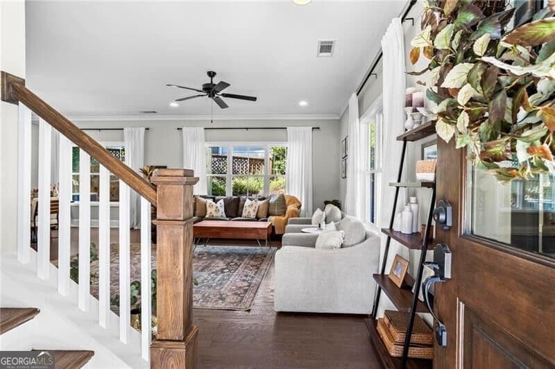 3 bedroom, 2.5 bathroom, 1,628 sq ft single family residence for sale at 195 Howard Street, Marietta, GA 30060 — photo 4