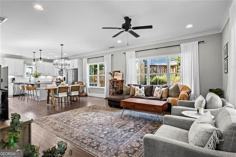 3 bedroom, 2.5 bathroom, 1,628 sq ft single family residence for sale at 195 Howard Street, Marietta, GA 30060 — photo 8