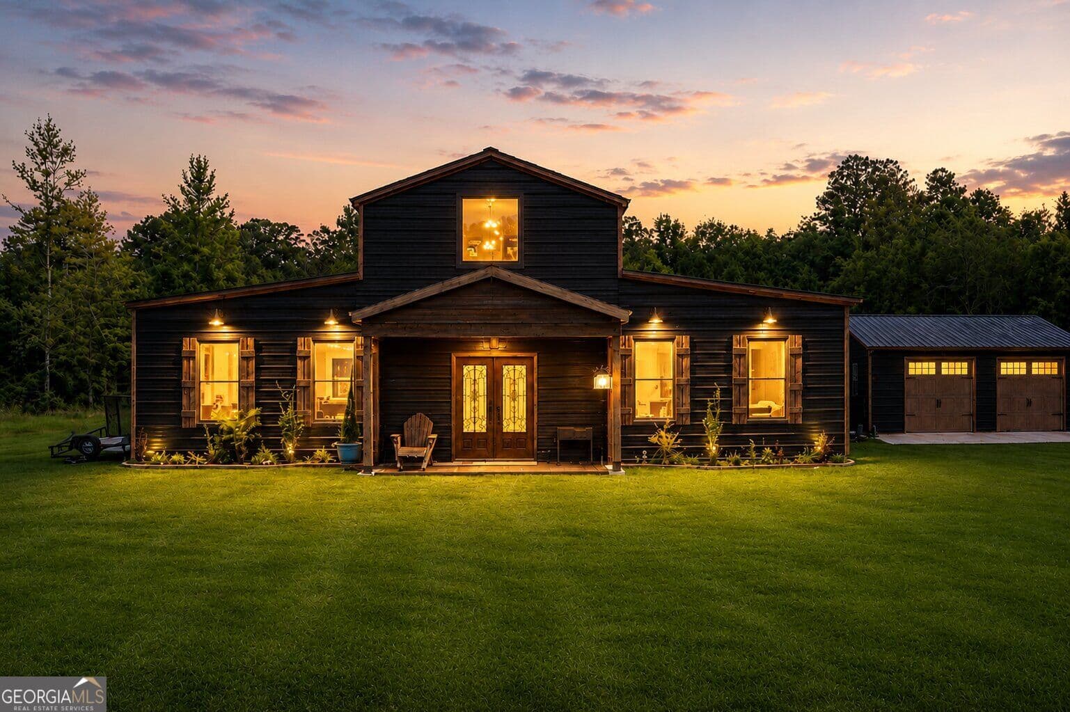 4 bedroom, 3 bathroom, 3,032 sq ft single family residence for sale at 8300 Ga Highway 17, Newington, GA 30446