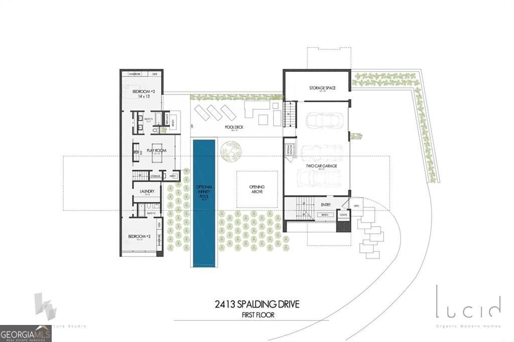 residential lot for sale at 2413 Spalding Drive, Atlanta, GA 30350 — photo 2