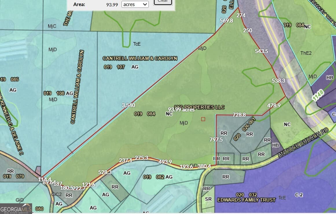 unimproved land for sale at 0 Antioch Church Road, Talking Rock, GA 30175 — photo 2