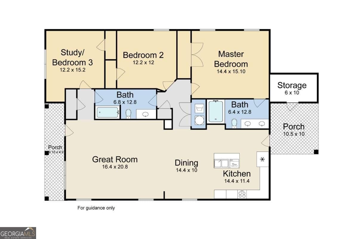 3 bedroom, 2 bathroom, 1,550 sq ft single family residence for sale at 15 Ransom Drive, Darien, GA 31305 — photo 2