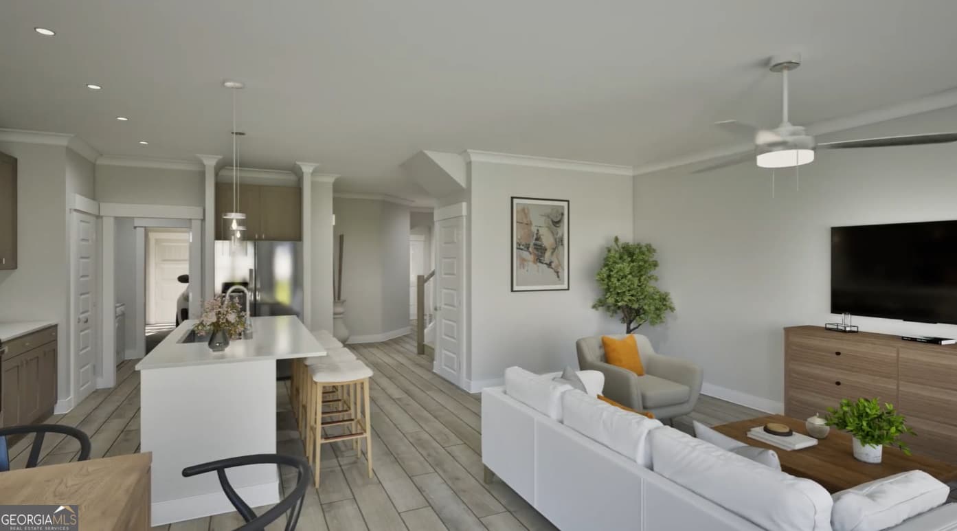 4 bedroom, 2.5 bathroom, 2,077 sq ft townhouse for sale at 2302 Santa Fe Street, Morrow, GA 30260 — photo 8