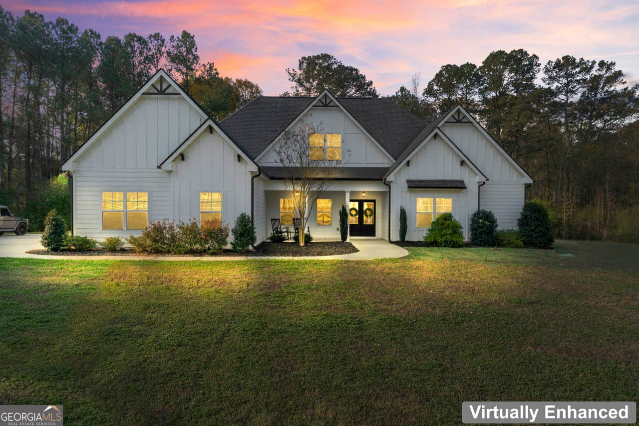 5 bedroom, 4 bathroom, 3,662 sq ft single family residence for sale at 1058 Lawshe Road, Senoia, GA 30276