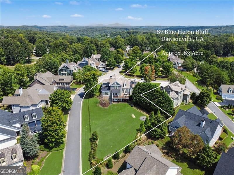 4 bedroom, 4.5 bathroom, 5,945 sq ft single family residence for sale at 87 Blue Heron Bluff, Dawsonville, GA 30534 — photo 2