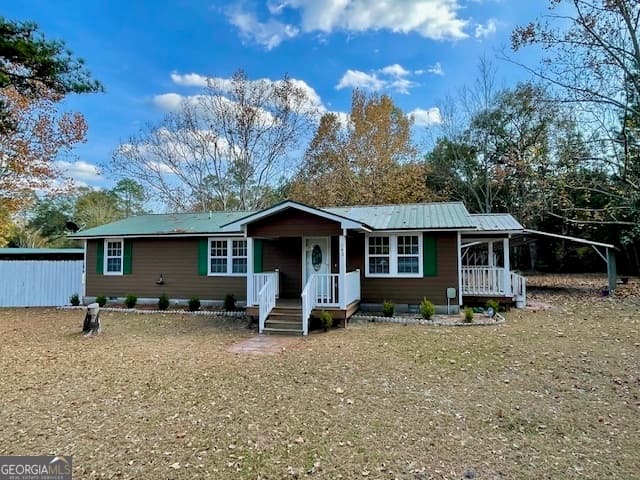 3 bedroom, 2 bathroom, 1,152 sq ft single family residence sold at 142 Bill Brown Road, Pembroke, GA 31321