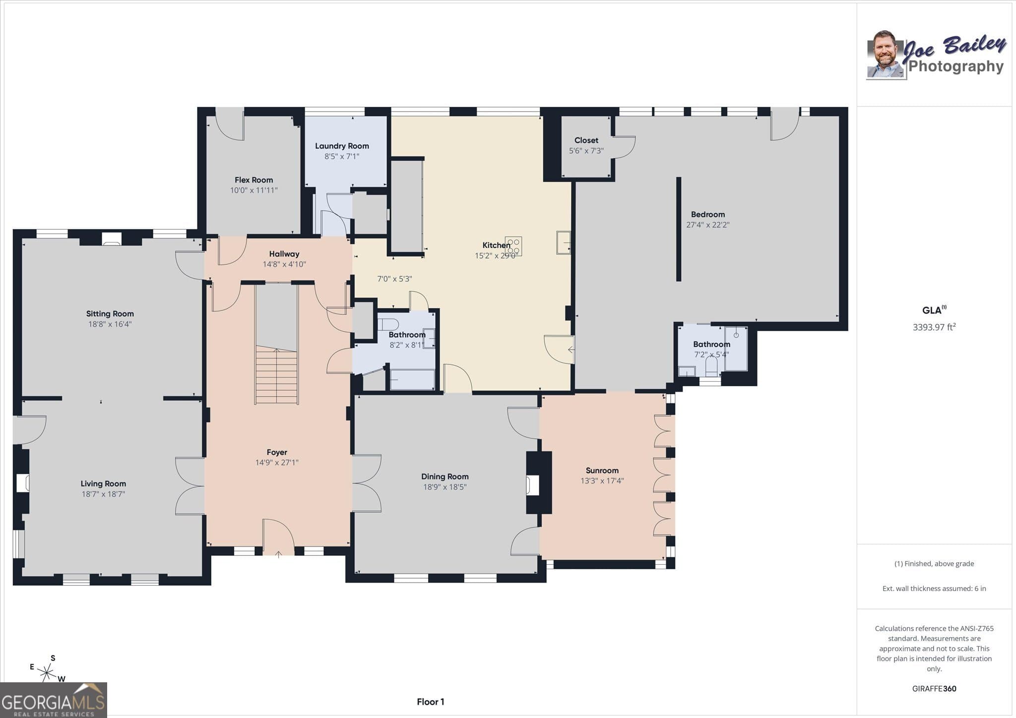 6 bedroom, 4 bathroom, 5,010 sq ft single family residence for sale at 708 Mulberry Street, Louisville, GA 30434 — photo 3