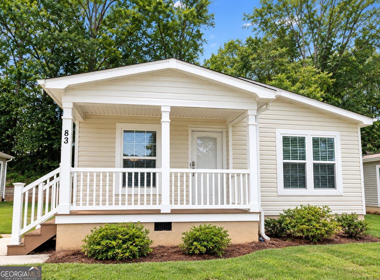 2 bedroom, 2 bathroom, 1,242 sq ft manufactured home,single family residence for sale at 83 Willow Drive, Newnan, GA 30263 — photo 1 of 17