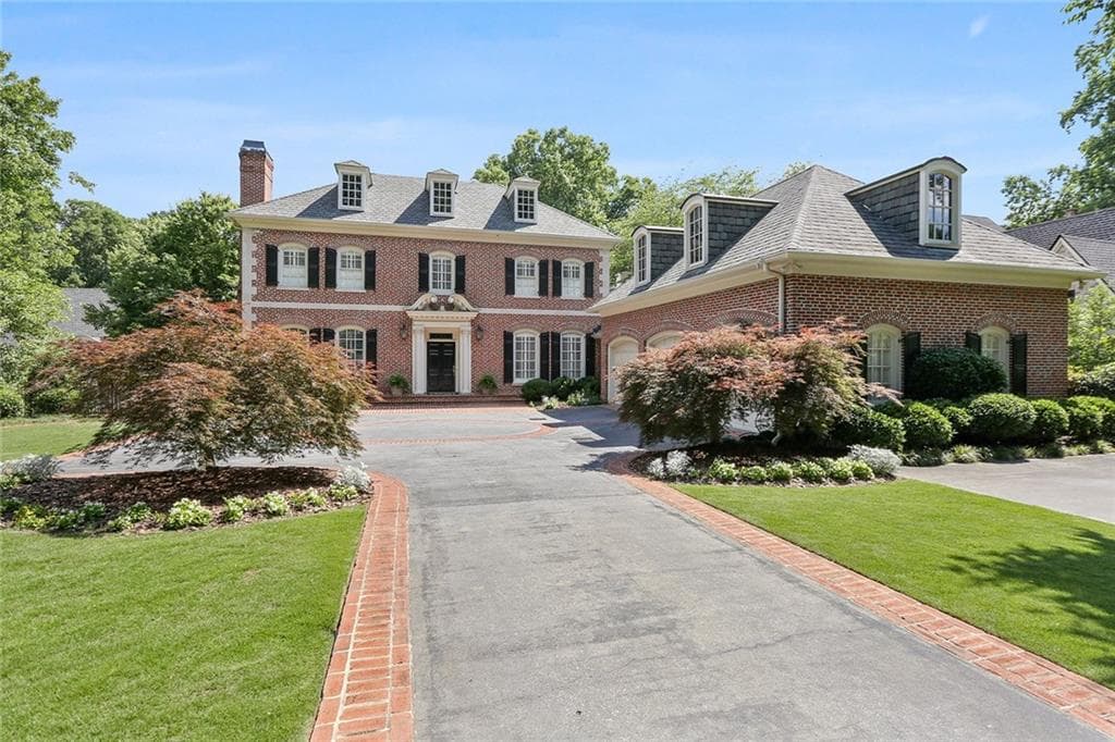 6 bedroom, 8 bathroom, 9,000 sq ft single family residence sold at 134 Blackland Road, Atlanta, GA 30342