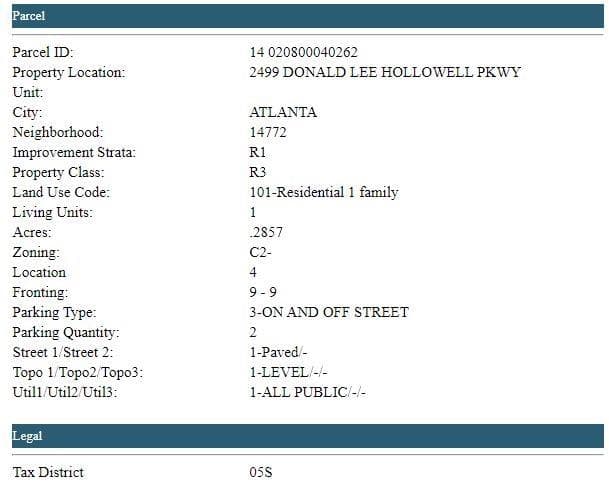 2 bedroom, 1 bathroom, 1,232 sq ft single family residence for sale at 2499 Donald Lee Hollowell Parkway, Atlanta, GA 30318 — photo 5