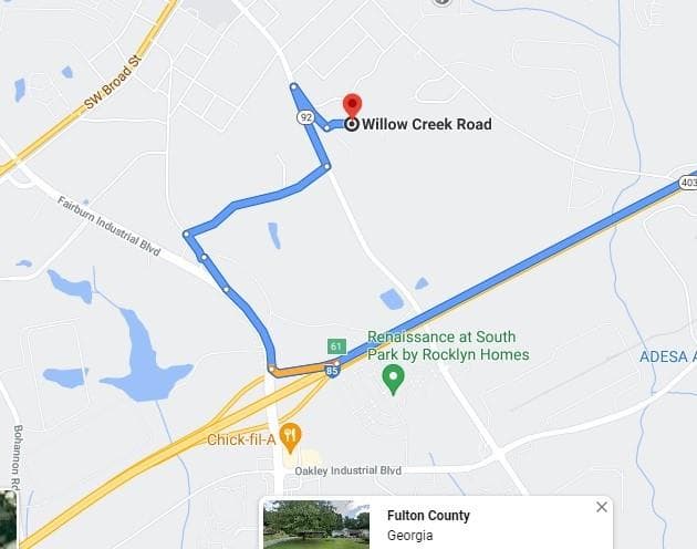 unimproved land for sale at 0 Willow Creek Road, Fairburn, GA 30213 — photo 7