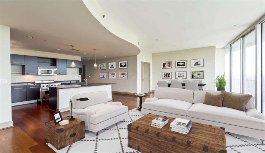 2 bedroom, 2 bathroom, 1,509 sq ft apartment for rent at 2171 Peachtree Road 1-602, Atlanta, GA 30309 for $2,930 a month — photo 4